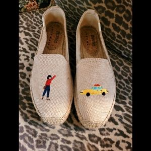 Soludos Lucy Mail Taxi Espadrilles Size 8